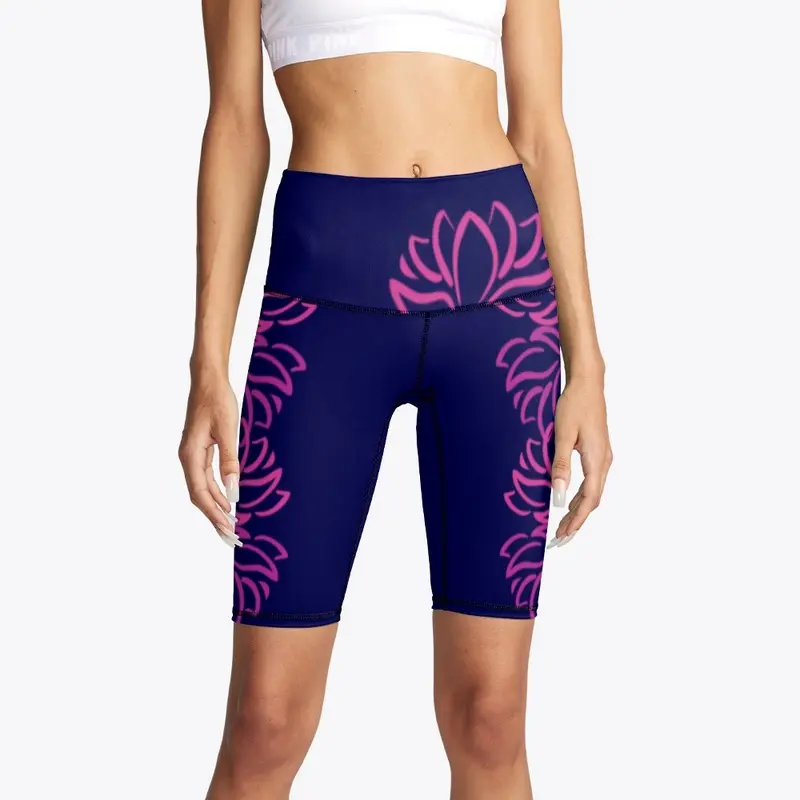 Lotus Biker Shorts /Leggings